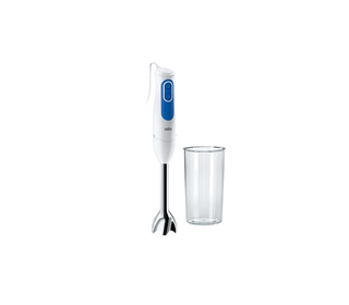 Braun MQ 3000 WH Smoothie+ 0,6 L Mélangeur par immersion 700 W Bleu, Blanc