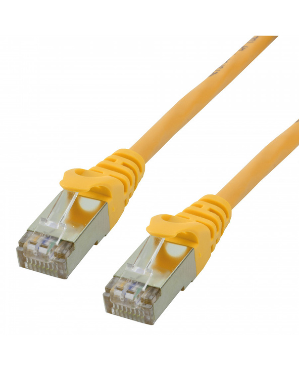 MCL IC5K99BZZZ6ASH03J câble de réseau Jaune 0,3 m Cat6a S/FTP (S-STP)