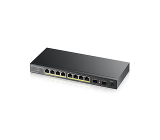 Zyxel GS1100-10HP v2 Non-géré Gigabit Ethernet (10/100/1000) Connexion Ethernet, supportant l'alimentation via ce port (PoE) Noi