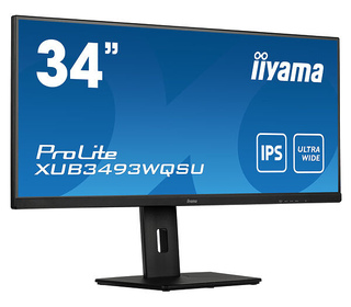 iiyama ProLite XUB3493WQSU-B5 34" LED UltraWide Quad HD 4 ms Noir