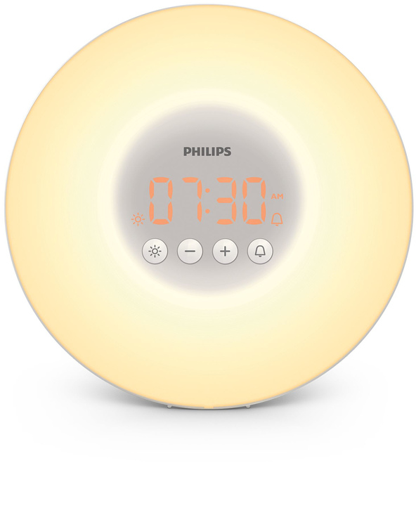 Philips Éveil Lumière, réveillez-vous grâce à la lumière, signal sonore