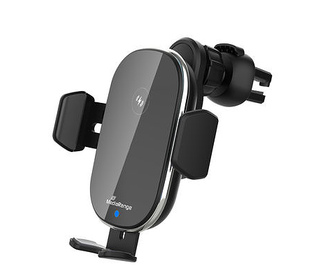 MediaRange MRMA117 chargeur d'appareils mobiles Smartphone Noir Recharge sans fil Charge rapide Auto