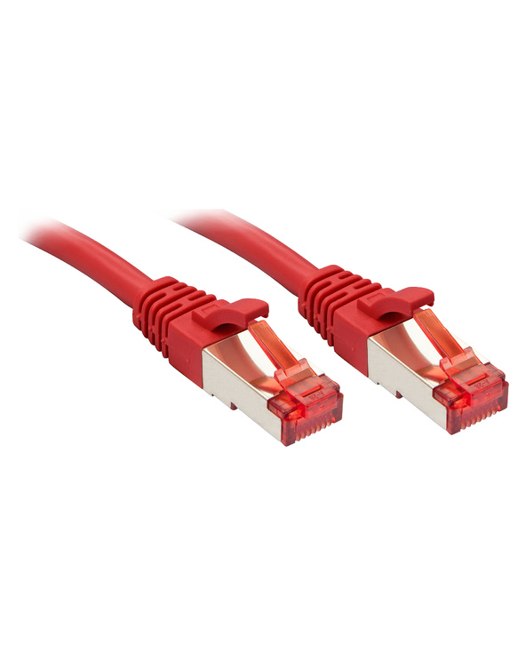 Lindy Rj45/Rj45 Cat6 0.3m câble de réseau Rouge 0,3 m S/FTP (S-STP)