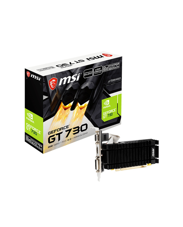 MSI N730K-2GD3H/LPV1 NVIDIA GeForce GT 730 2 Go GDDR3