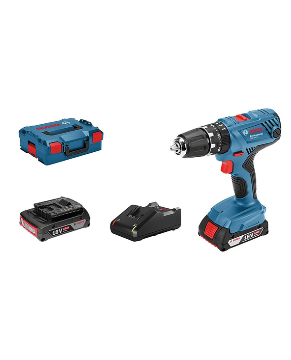 Bosch GSB 18V-21 PROFESSIONAL 1800 tr/min Sans clé 1,2 kg Noir, Bleu, Rouge