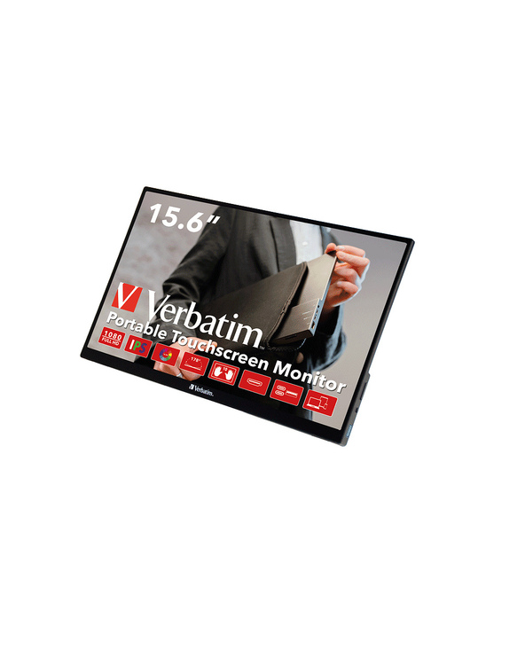 Verbatim 49592 15.6" LCD Full HD 6 ms Noir