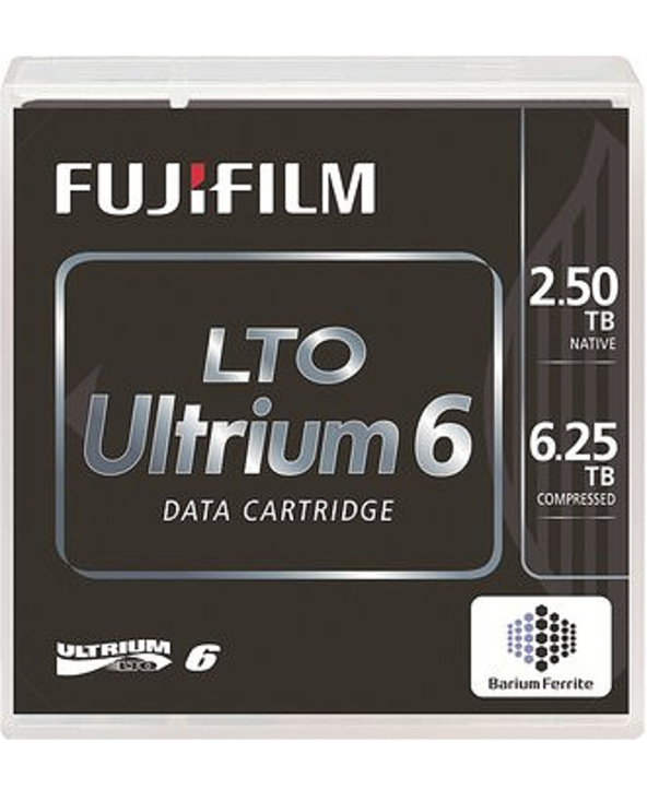 Fujifilm LTO Ultrium 6 tape Bande de données vierge 2,5 To 1,27 cm