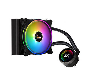 Xigmatek AURORA 120 Processeur Refroidisseur de liquide tout-en-un 12 cm Noir 1 pièce(s)
