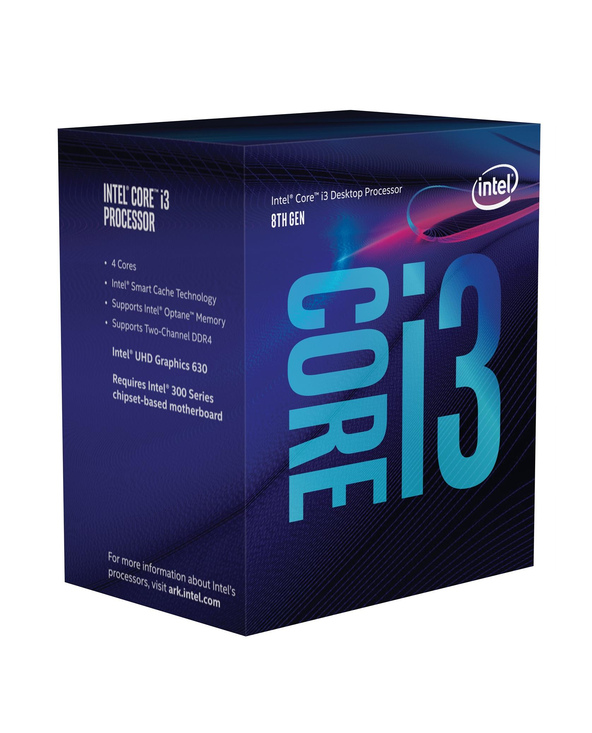 Intel Core i3-8350K processeur 4 GHz 8 Mo Smart Cache Boîte