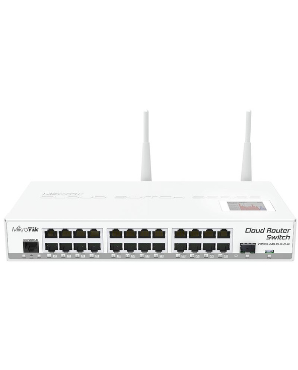 Mikrotik CRS125-24G-1S-2HND-IN routeur sans fil Gigabit Ethernet Bi-bande (2,4 GHz / 5 GHz)