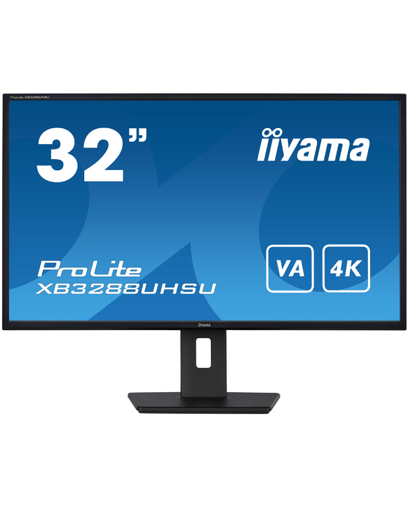 iiyama ProLite XB3288UHSU-B5 31.5" LCD 4K Ultra HD 3 ms Noir