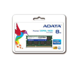 ADATA ADDS1600W8G11-S module de mémoire 8 Go 1 x 8 Go DDR3L 1600 MHz