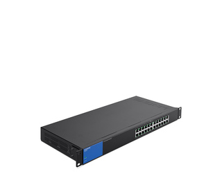 Linksys Commutateur Gigabit PoE de bureau à 24 ports (LGS124P)