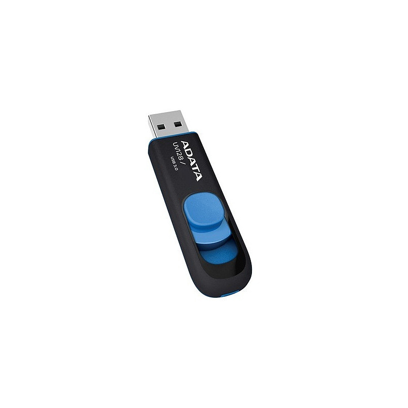 ADATA DashDrive UV128 16GB lecteur USB flash 16 Go USB Type-A 3.2 Gen 1 (3.1 Gen 1) Noir, Bleu