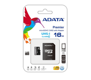 ADATA Premier microSDHC UHS-I U1 Class10 16GB 16 Go Classe 10