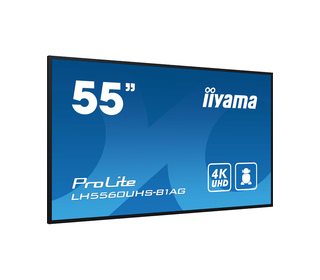 iiyama PROLITE Carte A numérique 139,7 cm (55") LED Wifi 500 cd/m² 4K Ultra HD Noir Intégré dans le processeur Android 11 24/7