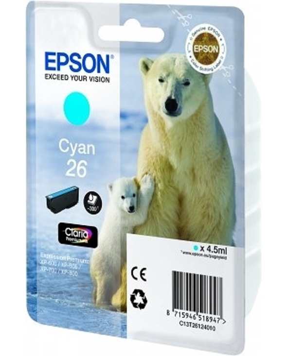 Epson Polar bear Cartouche "Ours Polaire" - Encre Claria Premium C