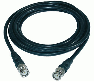 ABUS BNC 10m câble coaxial Noir