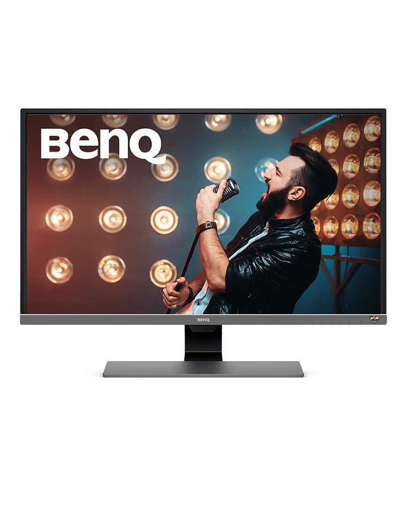 BenQ EW3270U 31.5" LED 4K Ultra HD 4 ms Noir, Gris, Métallique