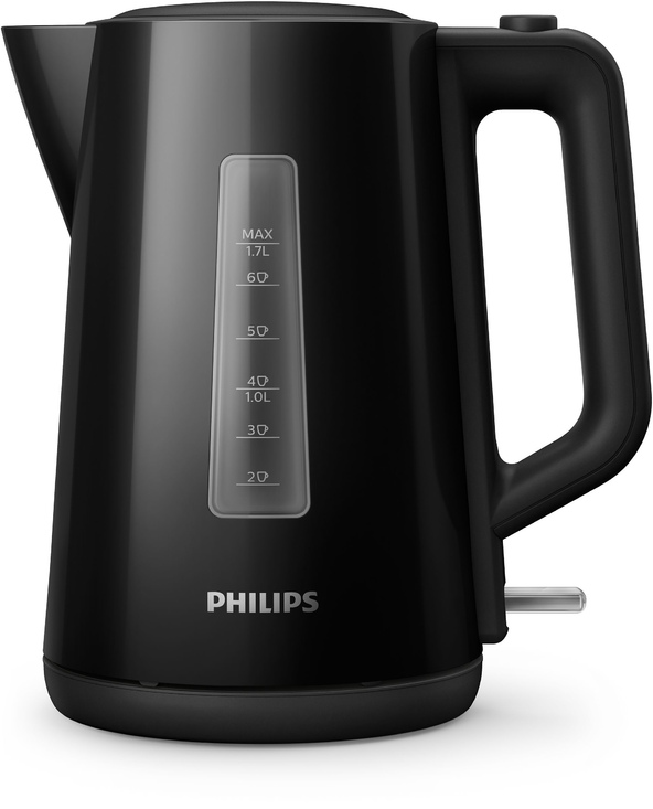 Philips 3000 series Series 3000 HD9318/20 Bouilloire – 1,7 litre, taille familiale, noir