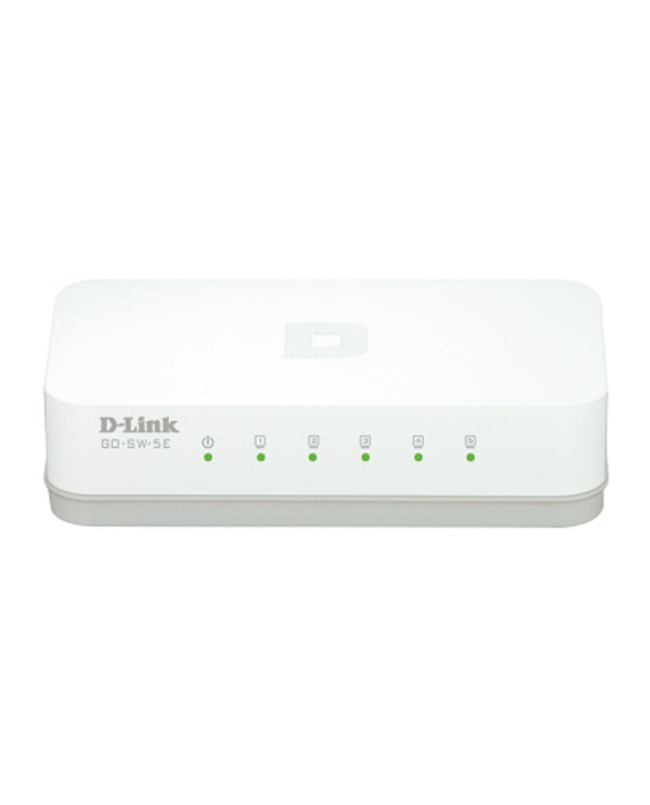 D-Link GO-SW-5E commutateur réseau Non-géré Fast Ethernet (10/100) Blanc