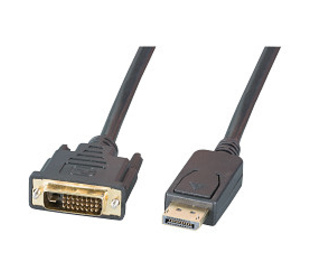 EFB Elektronik K5564SW.1V2 câble vidéo et adaptateur 1 m DVI DisplayPort Noir