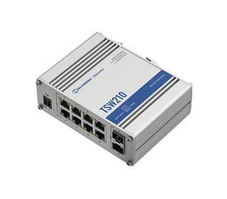 Teltonika TSW210 commutateur réseau Non-géré Gigabit Ethernet (10/100/1000) Aluminium