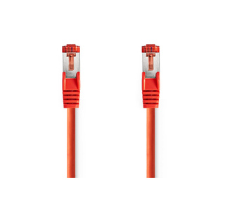 Nedis CCGL85221RD10 câble de réseau Rouge 1 m Cat6 S/FTP (S-STP)