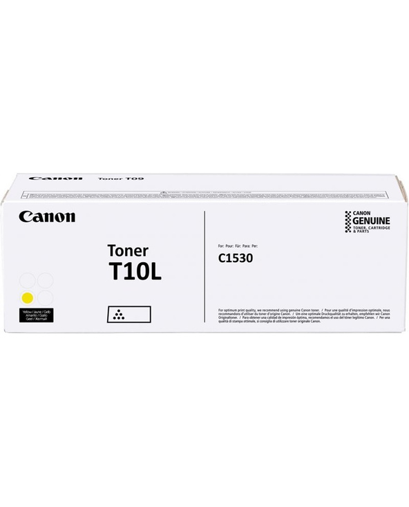 Canon T10L Cartouche de toner 1 pièce(s) Original Jaune