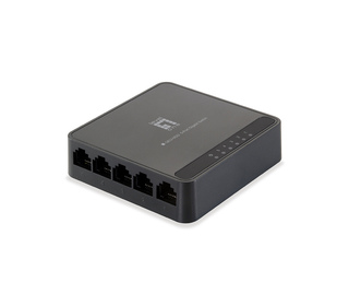 LevelOne GEU-0522 commutateur réseau Gigabit Ethernet (10/100/1000) Noir