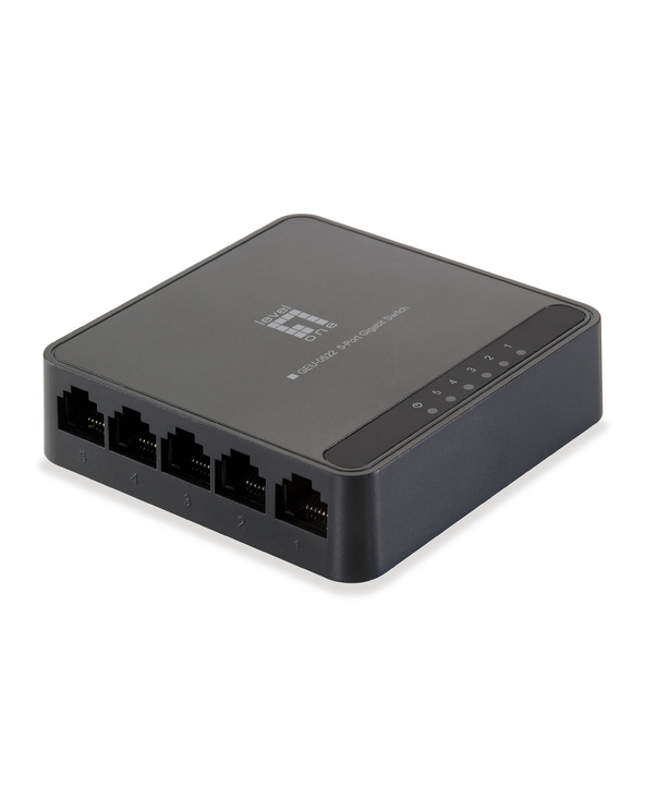 LevelOne GEU-0522 commutateur réseau Gigabit Ethernet (10/100/1000) Noir