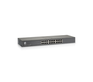 LevelOne GSW-2457 commutateur réseau Non-géré Gigabit Ethernet (10/100/1000) Noir