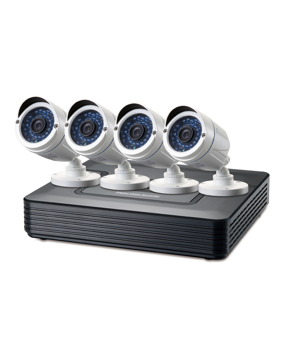 LevelOne DSK-4001 kit de vidéo-surveillance Avec fil 4 canaux