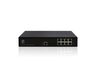 LevelOne GEL-1061 commutateur réseau Géré L2 Gigabit Ethernet (10/100/1000) Noir