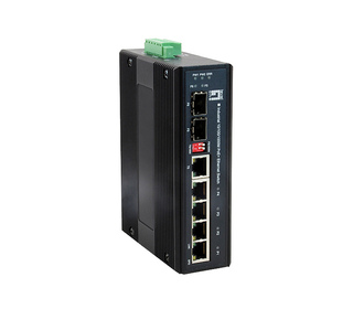 LevelOne IES-0610 commutateur réseau Gigabit Ethernet (10/100/1000) Connexion Ethernet, supportant l'alimentation via ce port (P