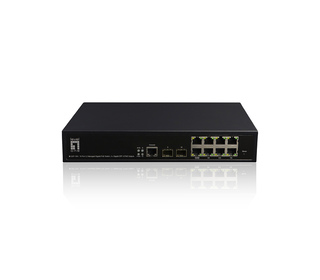 LevelOne GEP-1061 commutateur réseau Géré L2 Gigabit Ethernet (10/100/1000) Connexion Ethernet, supportant l'alimentation via ce