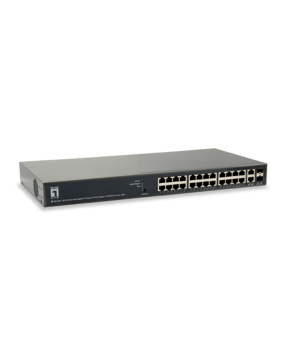 LevelOne GEP-2651 commutateur réseau Géré L3 Gigabit Ethernet (10/100/1000) Connexion Ethernet, supportant l'alimentation via ce