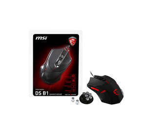 MSI Interceptor DS B1 souris Ambidextre USB Type-A Optique 1600 DPI
