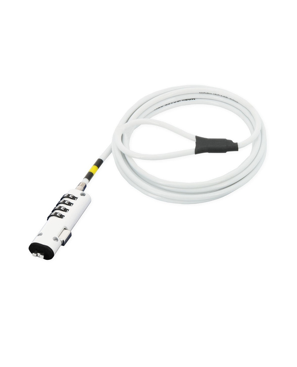Mobilis 001330 câble antivol Blanc 1,8 m