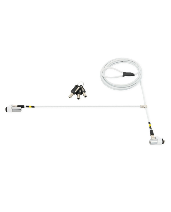 Mobilis 001331 câble antivol Blanc 1,8 m