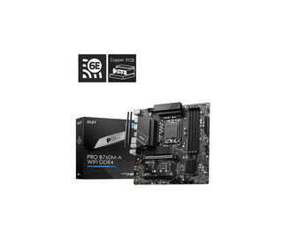 MSI PRO B760M-A WIFI DDR4 carte mère Intel B760 LGA 1700 micro ATX