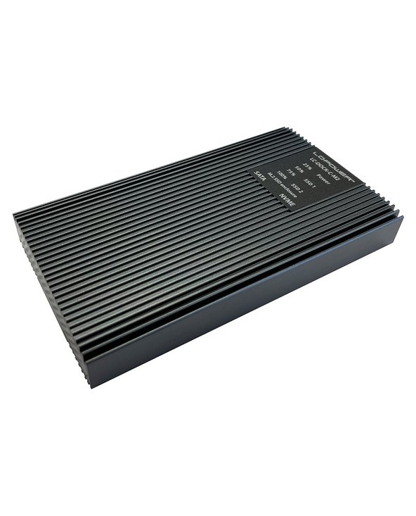 LC-Power LC-DOCK-C-M2 Boîtier de disques de stockage Enceinte ssd Anthracite M.2