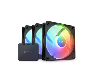 NZXT F120 RGB Core Triple Pack Boitier PC Ventilateur 12 cm Noir 3 pièce(s)