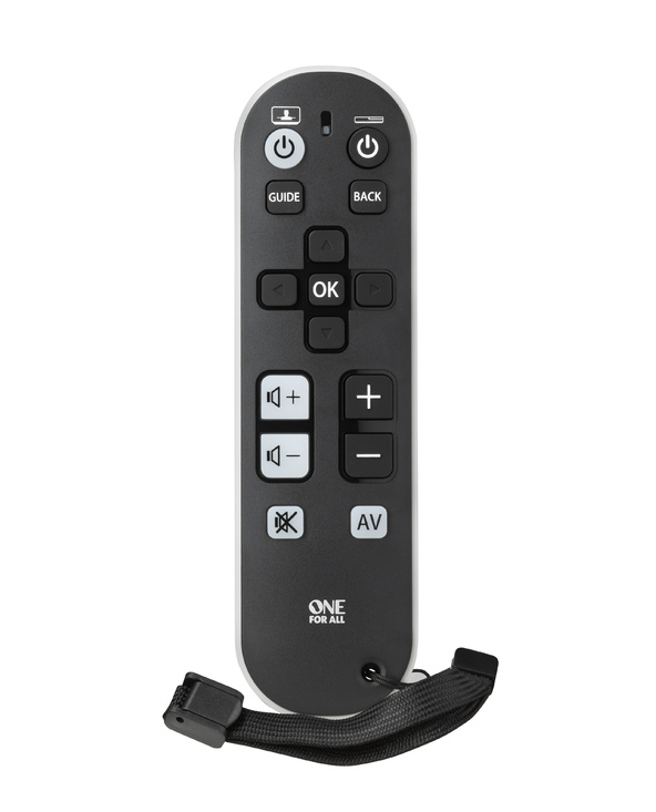 One For All Comfort URC6810 télécommande IR Wireless TV Appuyez sur les boutons