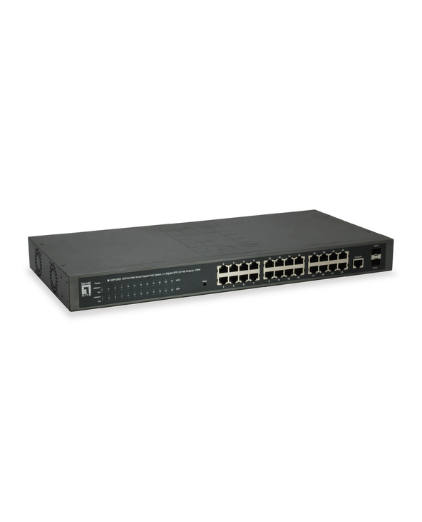 LevelOne GEP-2652 commutateur réseau Géré L2 Gigabit Ethernet (10/100/1000) Connexion Ethernet, supportant l'alimentation via ce