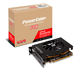PowerColor AXRX 6500XT 4GBD6-DH carte graphique AMD Radeon RX 6500 XT 4 Go GDDR6