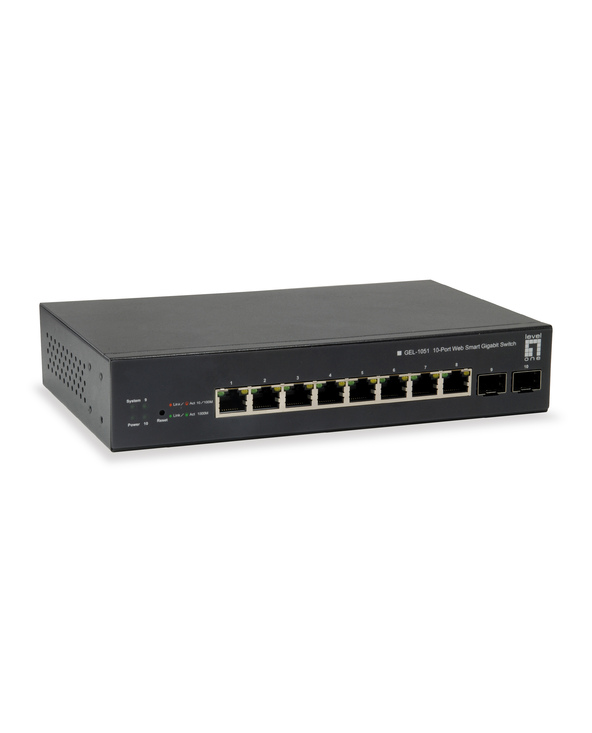 LevelOne GEP-1051 commutateur réseau Géré L2/L3/L4 Gigabit Ethernet (10/100/1000) Connexion Ethernet, supportant l'alimentation 