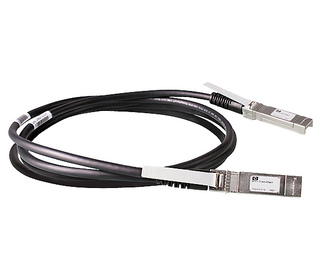 HPE 10G SFP+ to SFP+ 3m Direct Attach Copper câble d'InfiniBand SFP+ Noir