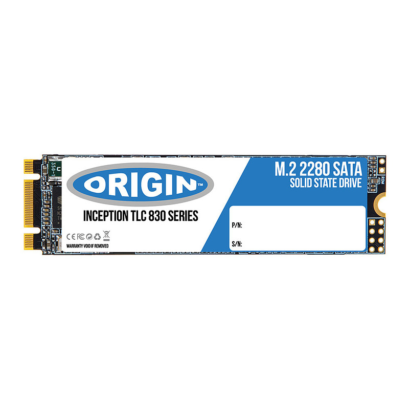 Origin Storage NB-2563DSSD-M.2 disque SSD 256 Go Série ATA III 3D TLC