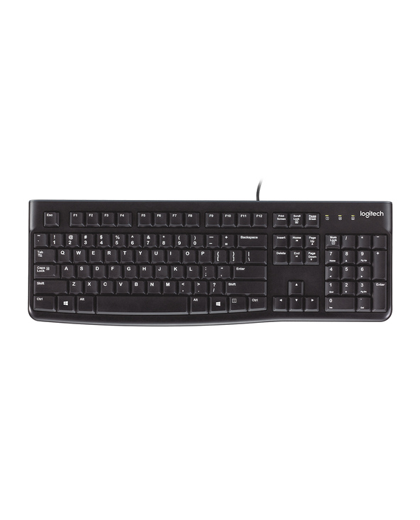 Logitech Keyboard K120 for Business clavier USB QWERTY Anglais Noir Logitech Keyboard K120 for Business clavier USB QWERTY Anglais Noir